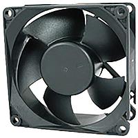 Quạt trục DC hướng trục, 80x80x32mm, 48VDC, tốc độ trung bình, ổ bi, dây dẫn, IP68 Orion Fans OD8032-48MBIP68