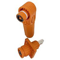 Amphenol Industrial SLPHIRMTPSO2 Receptacles 1500VDC,3.6mm,SurlokPlus,Receptacle,Panel,Orange,Screw,IP67(MATED),keyway30