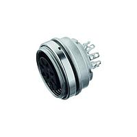 Đầu nối lắp phía sau loại ổ cắm cái có đai ốc vòng (đai ốc lục giác có thể cung cấp theo yêu cầu). Bao gồm tiếp điểm. Amphenol T3403100U