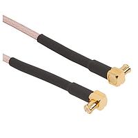 Amphenol RF 255104-03-48.00 RF Cable Assemblies MCX R/A Plug to R/A Plug RG-316 DB 48in