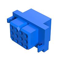 Đầu nối nguồn - 1 hàng, 3 kích thước 16 chân, chốt (đực), hàn góc phải Amphenol Positronic PLA03M4B0A1