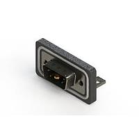 EDAC 629W5W1-340-1NC Mixed Contact D-Sub Connectors Right-angle Waterproof Power Combo D-Sub Connector