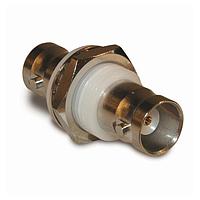 Amphenol RF 112443 RF Adapters - In Series BNC JACK JACK BLKHD ADAPTER ISO-50 Ohm