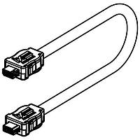 Cáp Cat 6a ix Công nghiệp IP20 ix đến ix, Loại A, 5M Amphenol Commercial Products ND9ACB2E0A