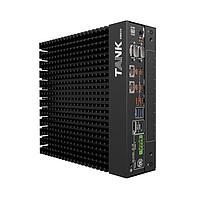 Máy tính công nghiệp Hệ thống nhúng không quạt chắc chắn với Intel i7-10700TE 2.0GHz, (tối đa 4.4GHz, 8 nhân, TDP 35W), bộ nhớ DDR4 8GB cài sẵn, 2xHDMI, 14-28V DC và RoHS IEI Technology TANK-XM810-i7AC-R10
