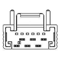Đầu nối SRCA 1,27 6 chân 1-KS I2426 137 E1 094 1,07 ERNI - TE Connectivity 484639-E