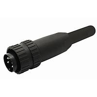 Amphenol Tuchel T 3434 951 Connectors PLASTIC STRT M CONN 7C 4-6MM