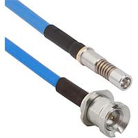 Amphenol SV Microwave MBSMP-085-S12DSMPM-120 RF Cable Assemblies SMP M BKHD to SMPM (Size 12) 12"Cable