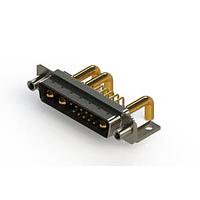 EDAC 629-13W3650-4NE Mixed Contact D-Sub Connectors Right-angle Power Combo D-Sub Connector