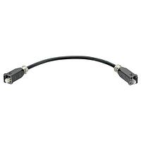 Cáp lắp ráp lai Cat 6 Han 3A Marine RJ45 - hai đầu Cat6 RJ45 + 4 nguồn, PUR, 20.0m HARTING 09457251544