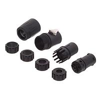 Phích Cắm Nữ/Ổ Cắm Cáp Phích Cắm Vít, Không Khóa Amphenol Audio HPT-3-FJ