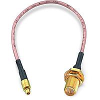 Bộ cáp RF WR-CXASY RG-178/U BH JK-ST Đầu nối PLG Cáp linh hoạt Wurth Elektronik 65530260515304