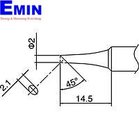 Tip hàn HAKKO T18-C2