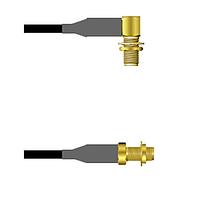 Amphenol Custom Cable Q-2R02Y0008072i RF Cable Assemblies SMA-RJB/SMA-SJB RG58 72I