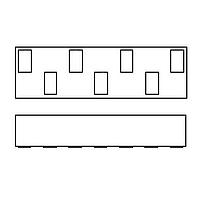 Bộ Chống Tĩnh Điện ESD 6 Dòng 3.3V 0.65pF 0.15 Ohms SGP2708N7 Semtech RCLAMP3346P.TNT