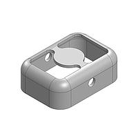 Masach Tech MS087-10F-NS EMI/RFI Shield Frame, Two-Piece 8.7 x 6.3 x 3mm Two-piece Drawn-Seamless RF Shield/EMI Shield FRAME (Nickel-Silver)
