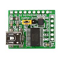 Mikroe MIKROE-483 USB to UART USB UART 6x1 W/ CONNECTOR