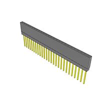 Samtec ESQ-126-39-G-S Sockets Elevated Socket Strip, 0.100" Pitch