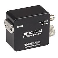 THORLABS DET025AL/M High-Speed Free-Space Detectors (Si with Lens, 400-1100 nm, M4 Tap)