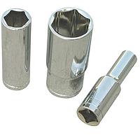 C-MART F0291-06-17 Hexagonal deep socket 1/2″ 17mm