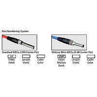 Cáp Kéo Dài Video 0.9m WECO PATCHCORD Switchcraft VP3BKX