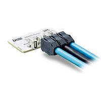 Đầu nối Jack Loại B 10P 3A 50V(AC) CAT6A Mạ Vàng Tiêu Chuẩn IEC Tuân Thủ Ethernet Thế Hệ Mới Hirose Electric IX40G-B-10P-JC(7.0)