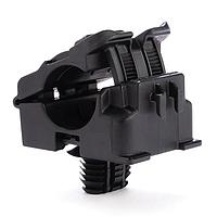 Kẹp Dây Cáp Gắn Cây Thông, Đai Căng Có Cơ Cấu Cơ Khí, Đường Kính Gói 0.50 - 0.77", FT9X17, PA66HIRHSUV, Màu Đen, 250/Thùng HellermannTyton 156-02632