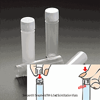 Ống nghiệm, PP, 6.5㎖, có nắp PE, Φ16 x cao 57㎜, Đường kính cổ Φ12.5㎜ Simport SP.S207.5