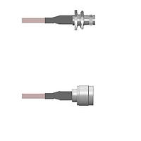 Amphenol Custom Cable Q-0A02J000H048i RFケーブルアセンブリ BNC-SJB/N-SP G142 48I