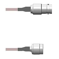 Amphenol Custom Cable Q-020510001072i RFケーブルアセンブリ BNC-SJ/TNC-SP G178 72I