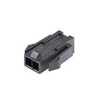 Molex 43640-0208 Plug Housing MicroFit 3.0 Plug SR PM 2Ckt Glow Wire