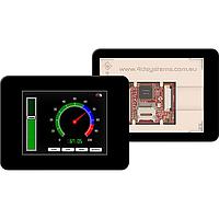 4D Systems gen4-uLCD-32D-CLB Non-Touch 3.2", 240x320 pixels, slim Intelligent Display Module with embedded DIABLO16 processor with Cover Lens Bezel