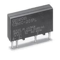 Omron Automation and Safety G3MC-201PL-DC12 ມິນິເຈີ SOLID STATE RELAY ມີ snubber ຕິດຕັ້ງໃນ