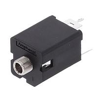 Amphenol Audio ACJS-MV35-3S ປະຕູໂທລະສັບ 1/8" Vert M Series Phone Jack