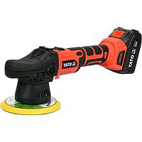 Máy đánh bóng lệch tâm  kèm phớt không chổi than YATO YT-82920 (1500–5000 min⁻¹)