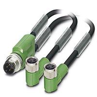 PHOENIX CONTACT 1671373 Sensor Cables / Actuator Cables SAC-3P-M12Y/ 2X0,3-PUR/M 8FR
