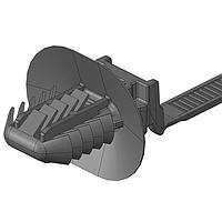 Biến Dòng Cây Thông, Hình Bầu Dục FT, IM Đen, 50mm 1000/TÚI, 5000/THÙNG Avery Dennison 20276-0