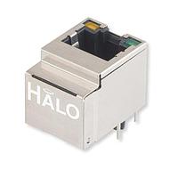 Mô-đun 1G Nhiệt độ mở rộng dọc RJ45 có nam châm đèn LED vàng/xanh lá HALO Electronics HFJV1-E1G16-L12RL