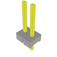 Samtec HFWJ-02-02-T-S パワートゥザボード .156インチ 高温用パワーターミナルストリップ