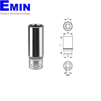 Khẩu tuýp sao sáu cạnh loại dài 1-1/8" Yato YT-5106