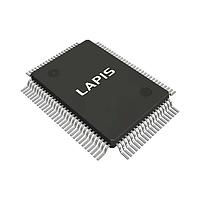 Vi điều khiển 16bit LP-MCU 512KB Flash 32KB RAM 32kHz & 24MHz - 1,5 ~ 5,5V -40 ~ +105°C QFP100 ROHM Semiconductor ML62Q1879-NNNGAZ0AX