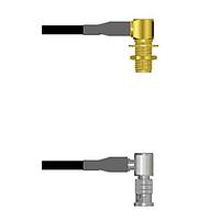 Amphenol Custom Cable Q-2P05G0003120i RF Cable Assemblies SMA-RJB/HDBNC-RP G174 120I