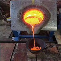 Lò nung thép đúc tần số trung bình Wondery WDL-ZP-70 (70 kW; 25 kg)