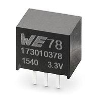 Bộ nguồn PoL FDSM THT 3.3V 1A không cách ly, đầu vào 6-36V Wurth Elektronik 173010335