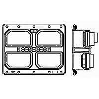Raychem - TE Connectivity 1218502-2 Rack & Panel Connectors MME4R106S106S106S106 S-0300(200