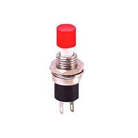 Shin Chin R13-24A-05-WH-R プッシュボタンスイッチ 金属製ボディ 赤