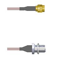 Amphenol Custom Cable Q-3B01U0005009i RF Cable Assemblies SMA-SP/N-SJB G316 9I