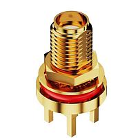 Đầu nối PCB SMA gắn PCB thẳng với vòng đệm O-Ring. 3GHz. IP67/68. GCT (Global Connector Technology) RFPC-SMA16-FN