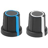 Núm Điều Khiển Thiết Bị Hai Thành Phần 6mm x 18 Răng Rãnh Đúc Davies Molding 1106WA