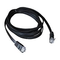 Cáp Ethernet / Cáp Mạng CBL, UTP CAT6, 2 Mét (6 feet), màu đen, cáp vá phẳng DIGI 76002106